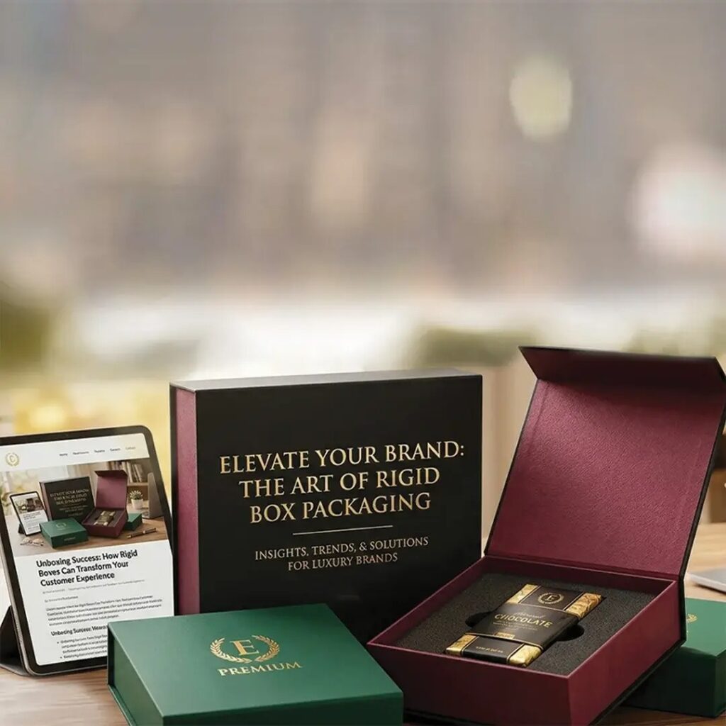 How Do Custom Rigid Boxes Enhance Premium Product Presentation?
